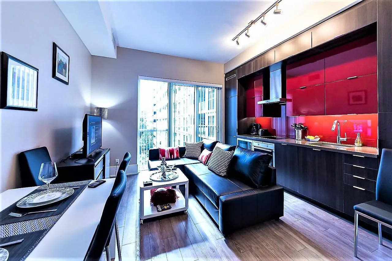 Apartment Upscale Suite At Cn Tower, Metro Convention & Rogers Centre Toronto Canada